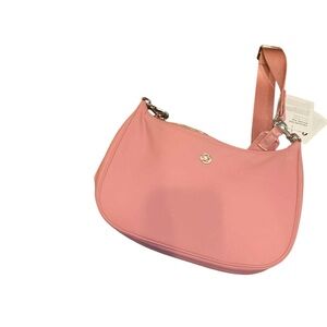 NWT Lululemon adjustable mini shoulder bag PINK TIDE